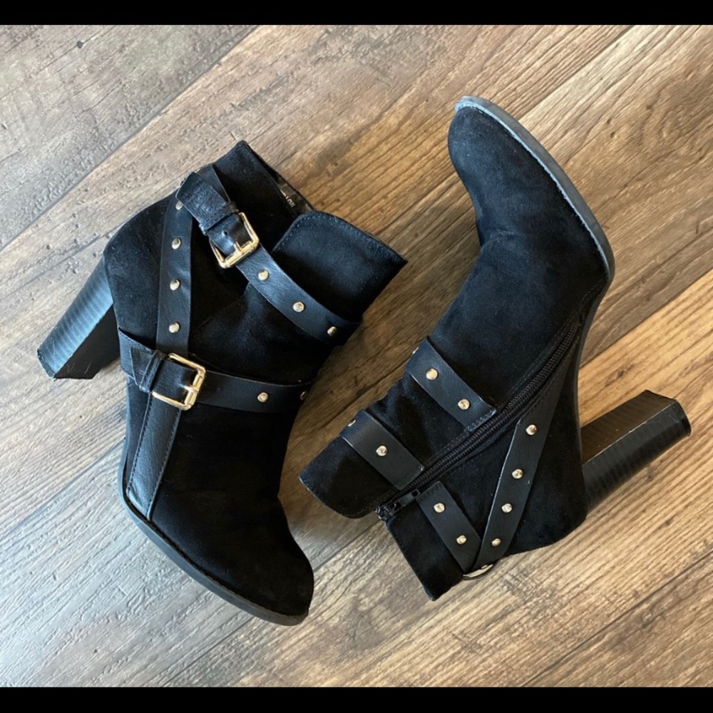 Black booties